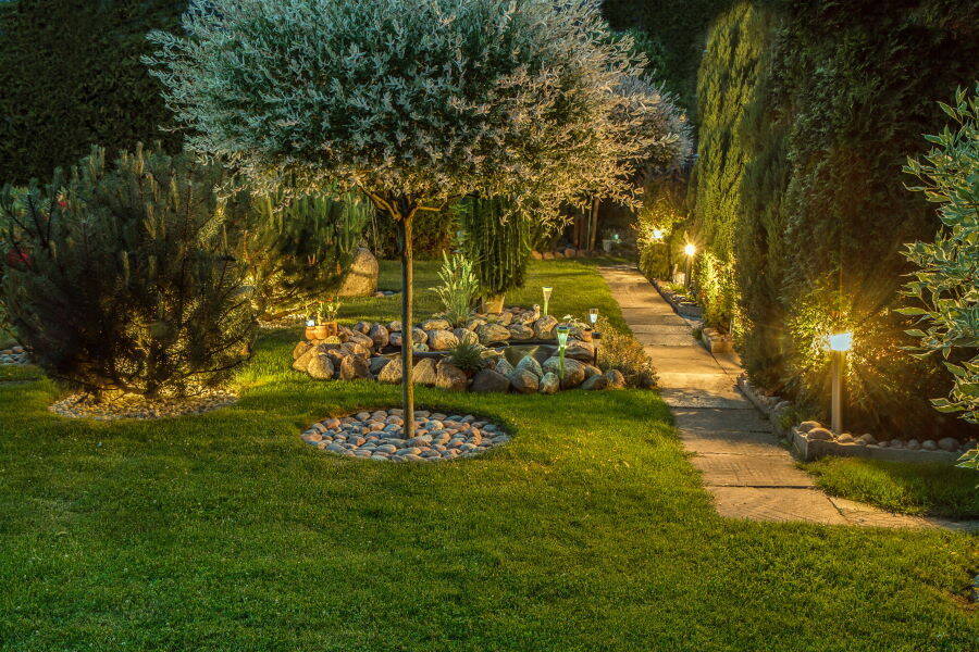 Landscape Lighting by GC Landscaping And Odd Jobs