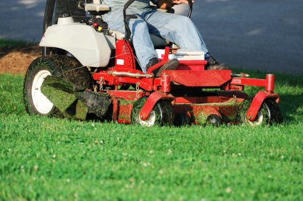 Lawn mowing by GC Landscaping And Odd Jobs.